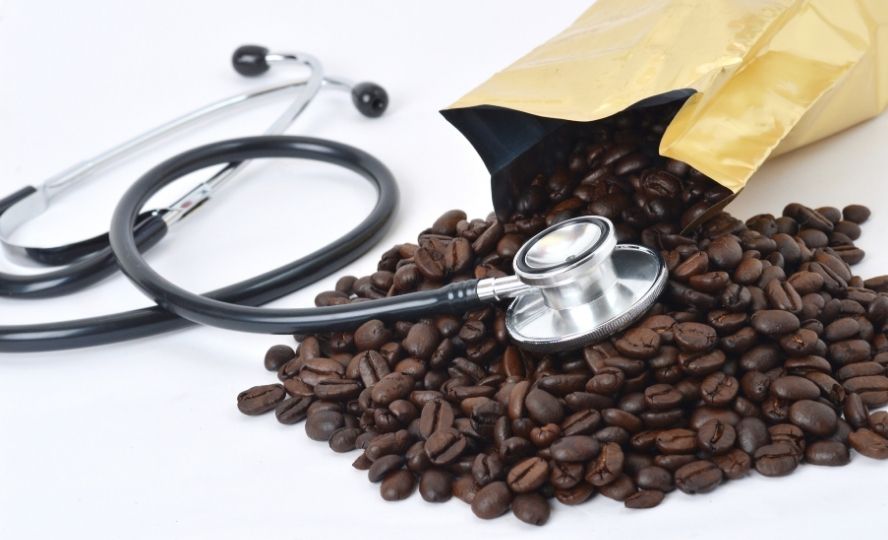 "קפה בריאות" וסטטוסקופ