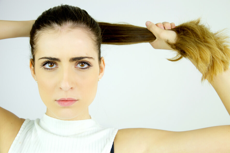 נסו להימנע מהידוק השיער הפוגע בהארכת השיער