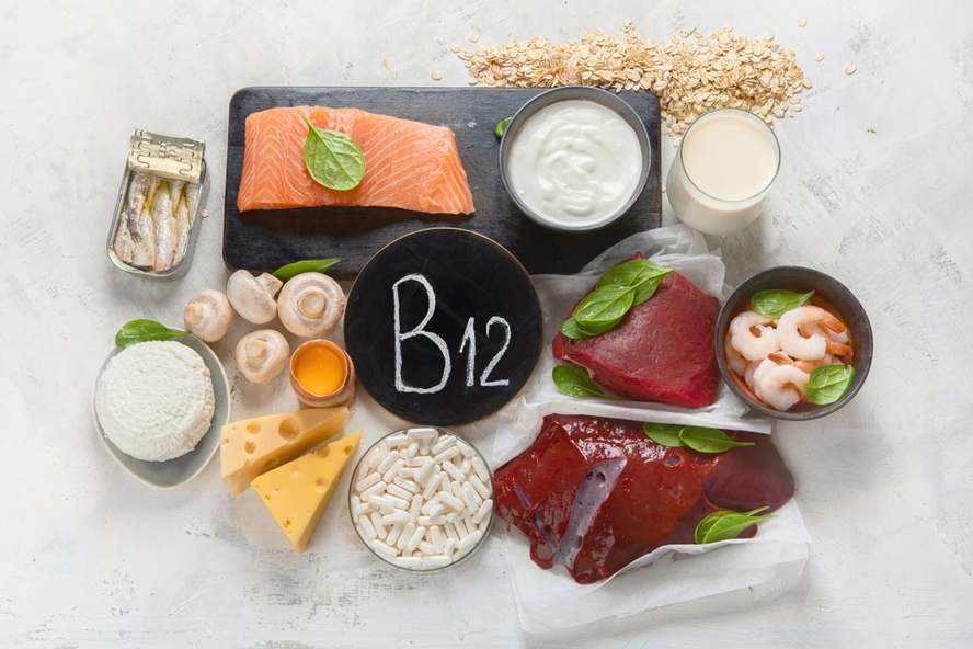 מזונות המכילים ויטמין B12