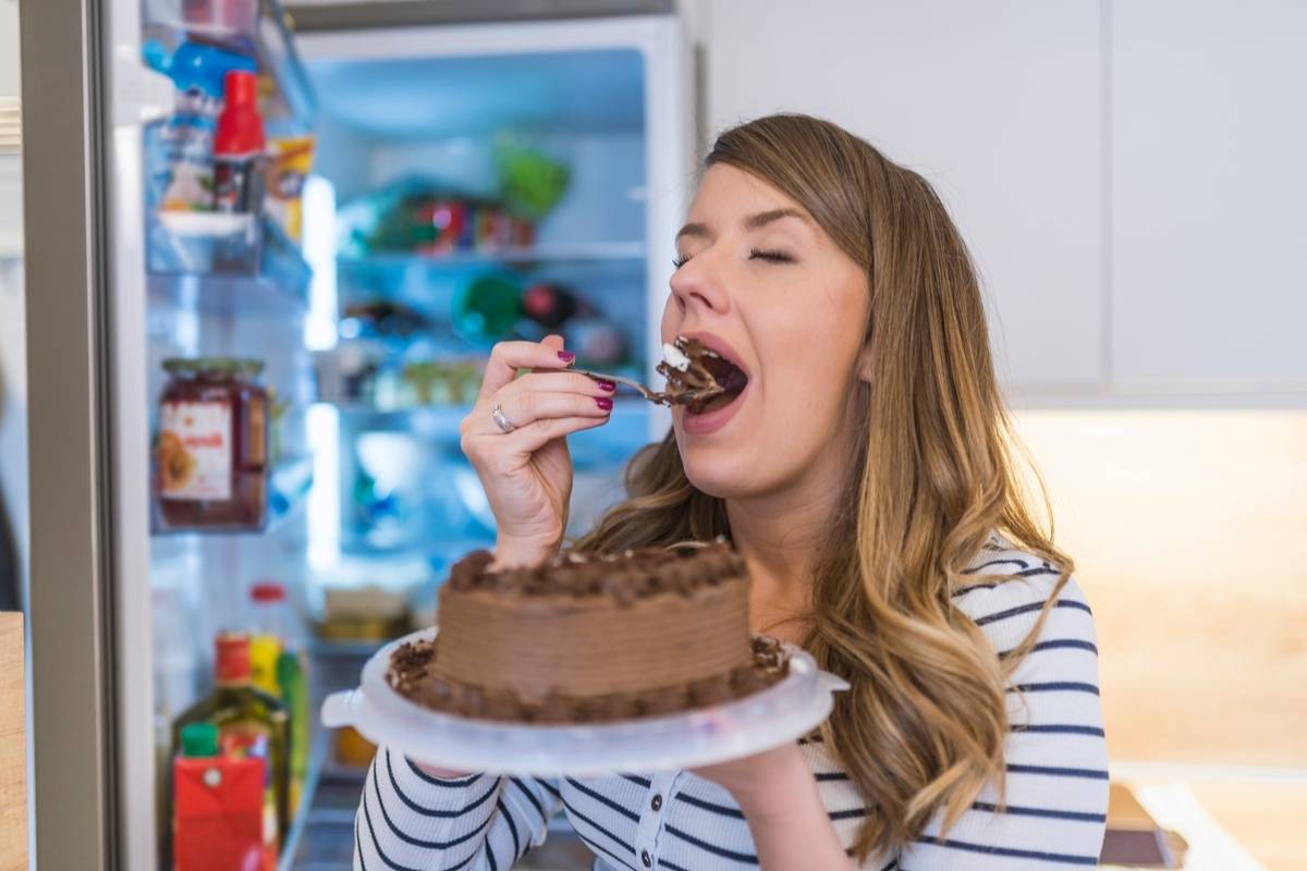 אי אפשר לאכול פרוסת עוגה ולהשאיר את היתרה? | צילום: shutterstock